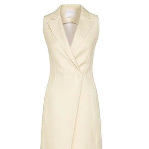 Hugo Boss linen runway vest/dress